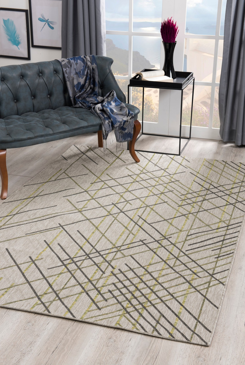 Velit Indoor/Outdoor Rugs - VEL2088GR